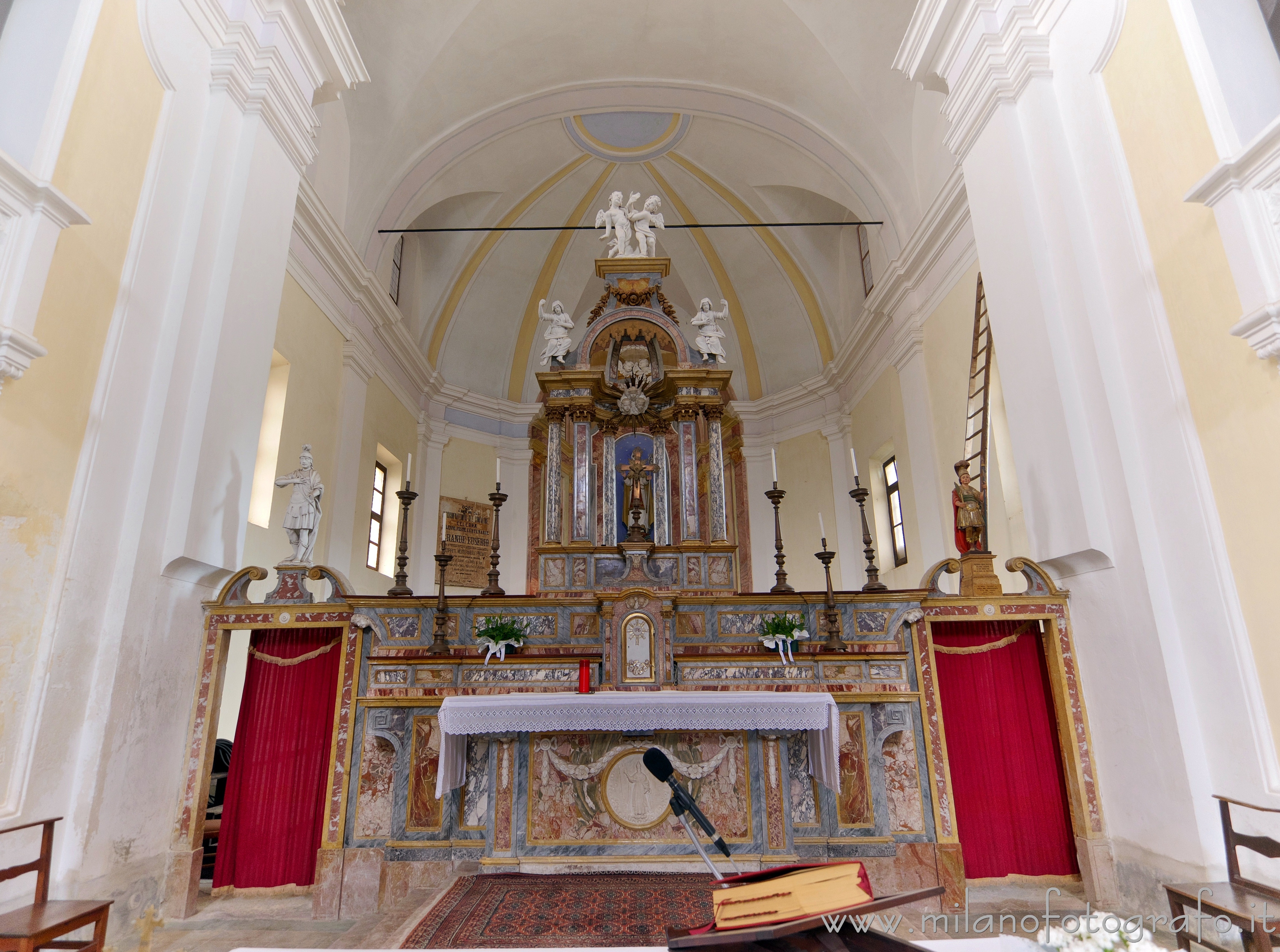 Masserano (Biella, Italy) - Main altar of the Church of Saints Defendente and Faustino - Full resolution picture